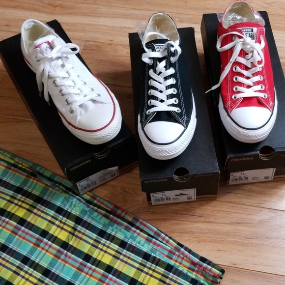 Converse All Star size 9 White - Picture 4 of 5